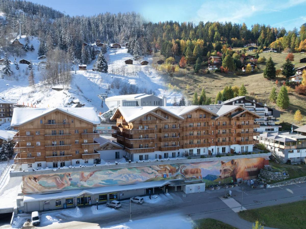 Apartment T-Resort La Tzoumaz 4P8 Vue Vallee By Interhome Dış mekan fotoğraf