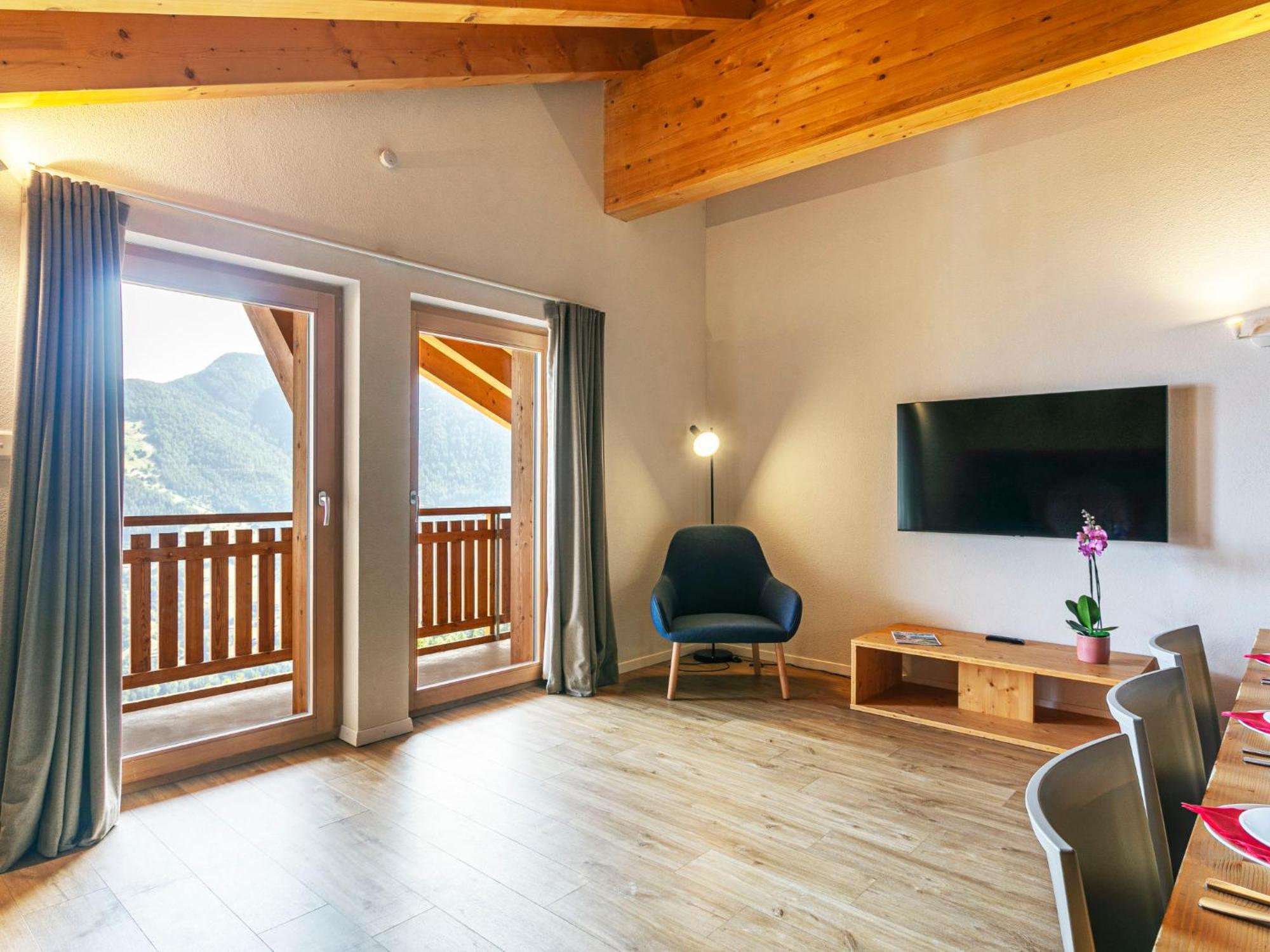 Apartment T-Resort La Tzoumaz 4P8 Vue Vallee By Interhome Dış mekan fotoğraf
