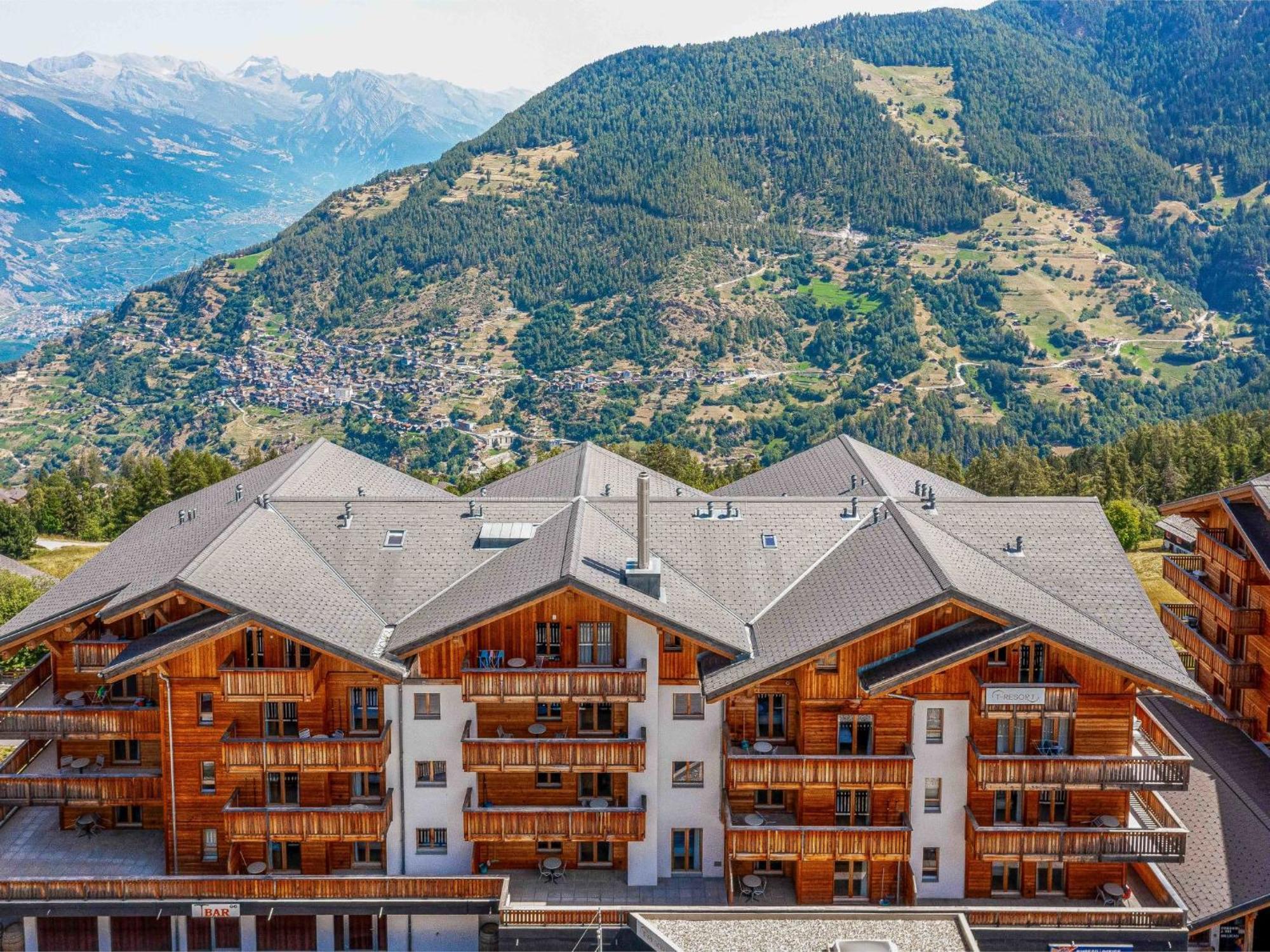 Apartment T-Resort La Tzoumaz 4P8 Vue Vallee By Interhome Dış mekan fotoğraf