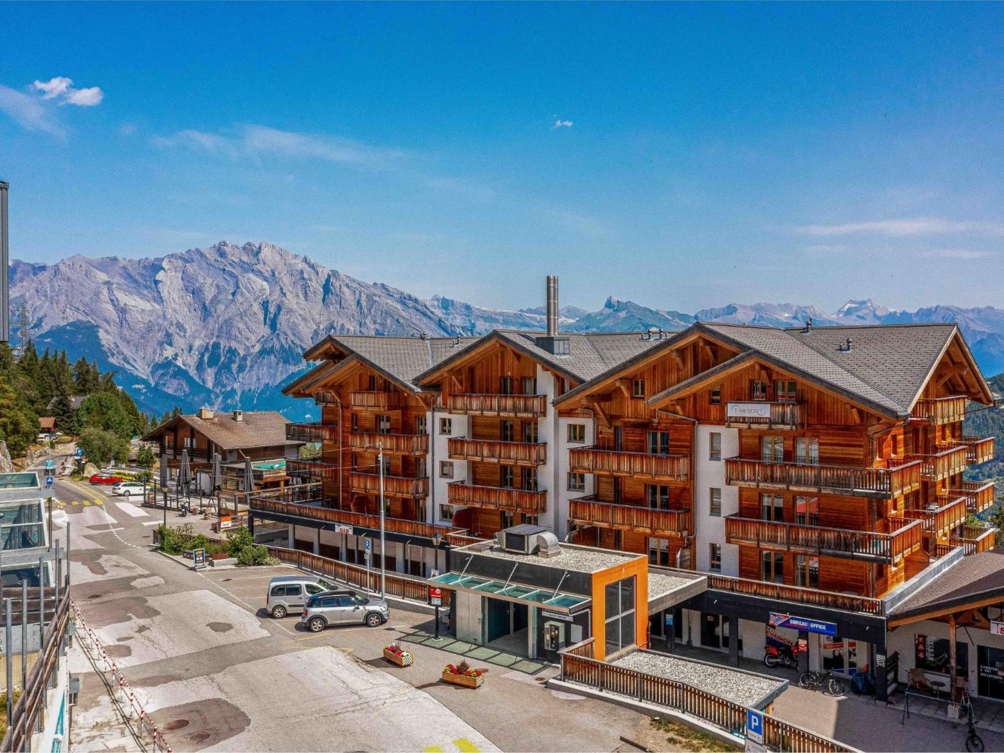 Apartment T-Resort La Tzoumaz 4P8 Vue Vallee By Interhome Dış mekan fotoğraf