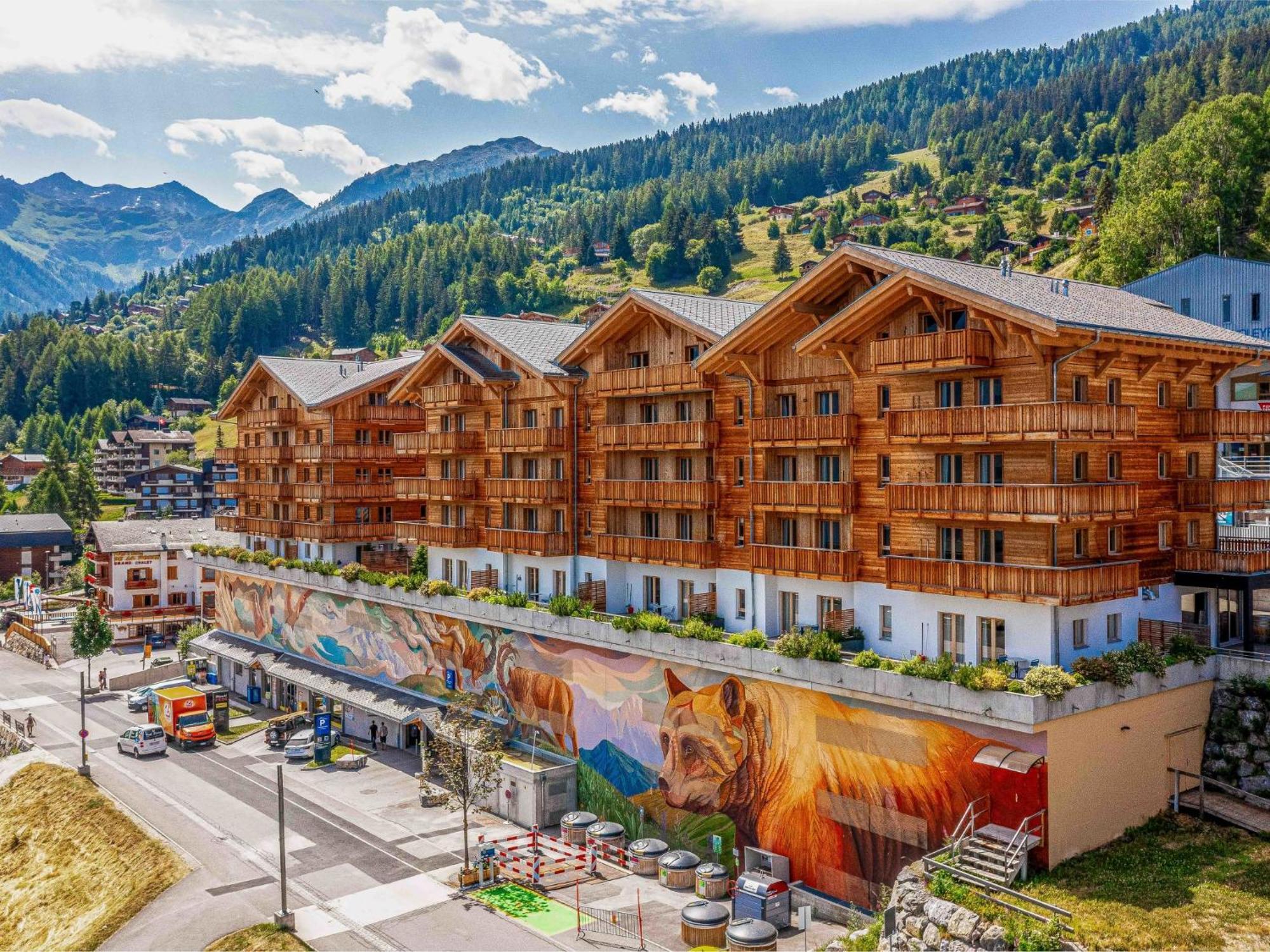 Apartment T-Resort La Tzoumaz 4P8 Vue Vallee By Interhome Dış mekan fotoğraf