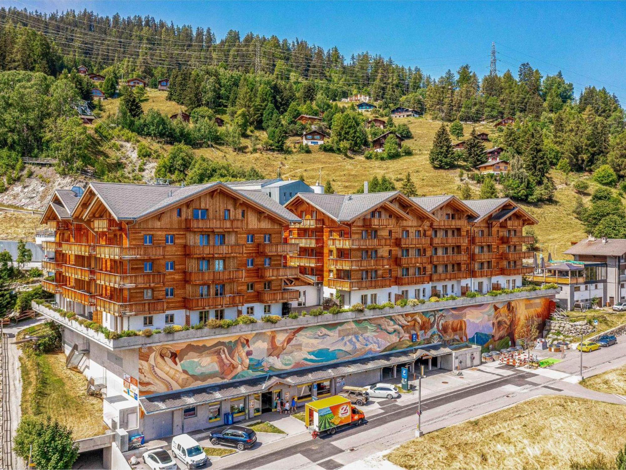 Apartment T-Resort La Tzoumaz 4P8 Vue Vallee By Interhome Dış mekan fotoğraf